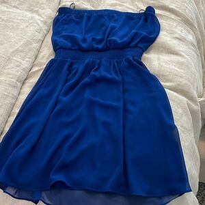 Express strapless mini dress